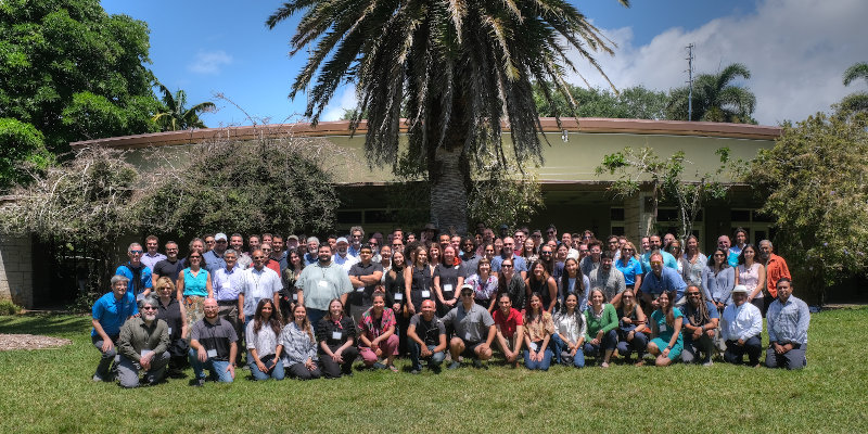 Group photo from the 2024 Florida Coastal Everglades LTER All Scientists' Meeting